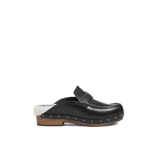 Leather Women's Mules - Brunello Cucinelli - Modalova