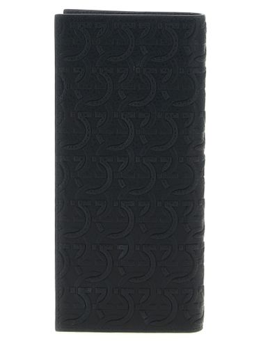 Calfskin Men's Wallet - Ferragamo - Modalova