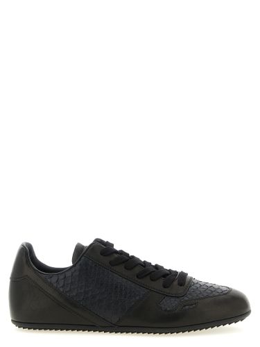 Lamb Leather Low Top Men's Sneakers - Rick Owens - Modalova