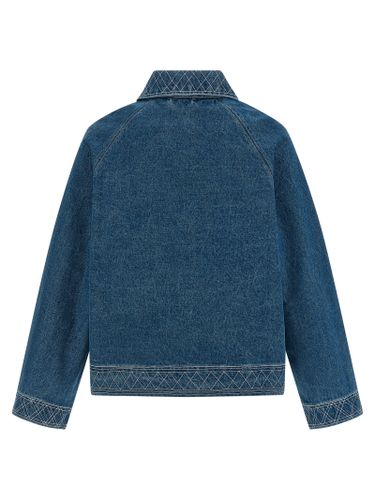 BODE Blue Cotton Denim Men's Jacket - BODE - Modalova