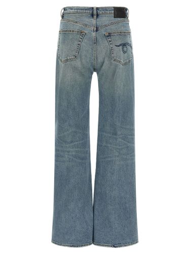 Cotton Flared Women's Jeans - R13 - Modalova