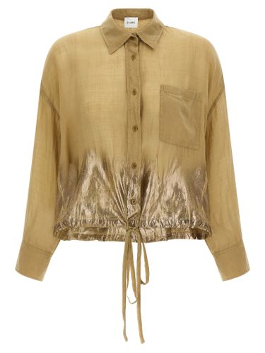 NUDE Brown Tencel Women's Blouse - NUDE - Modalova