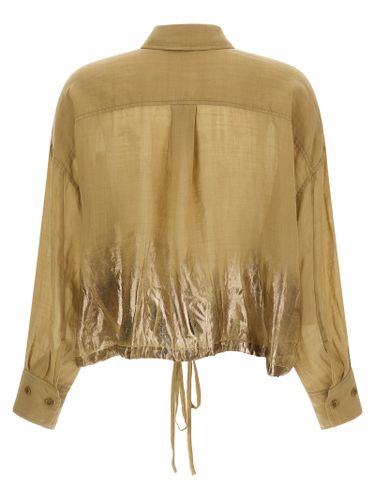 NUDE Brown Tencel Women's Blouse - NUDE - Modalova