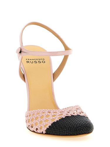 Goatskin High Heel Women's Pumps - Francesco Russo - Modalova