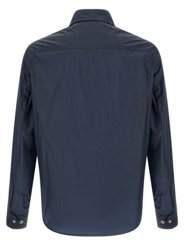 Moncler Blue Polyamide Men's Blouse - Moncler - Modalova