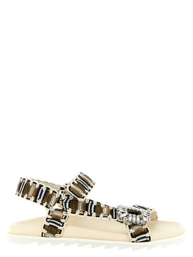 Polyester Flat Women's Sandals - Roger Vivier - Modalova