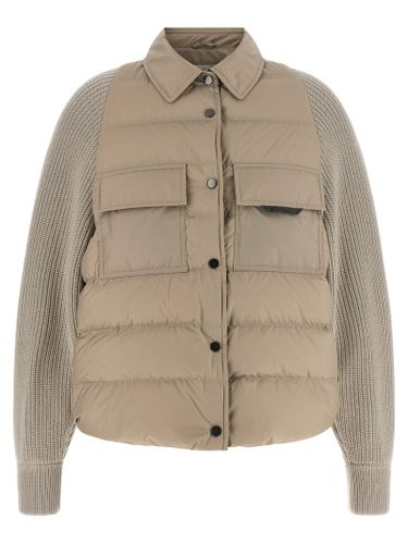 Polyester Shell Women's Jacket - Brunello Cucinelli - Modalova