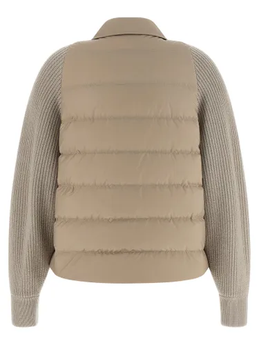 Polyester Shell Women's Jacket - Brunello Cucinelli - Modalova