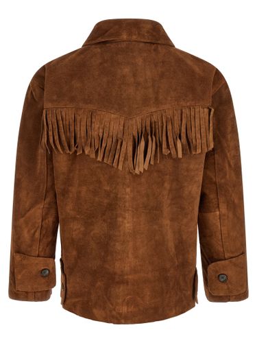 Leather Leather Men's Jacket - FOUND - Modalova