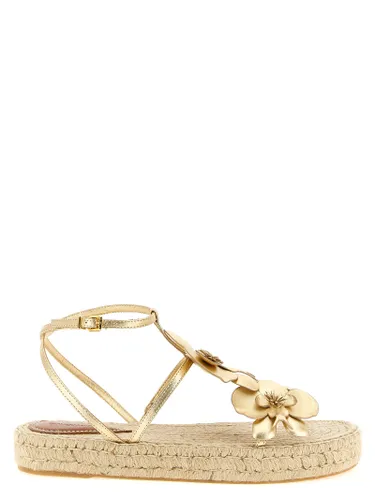 Leather Flat Women's Sandals - Zimmermann - Modalova