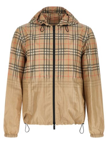 Viscose Shell Men's Jacket - Burberry - Modalova