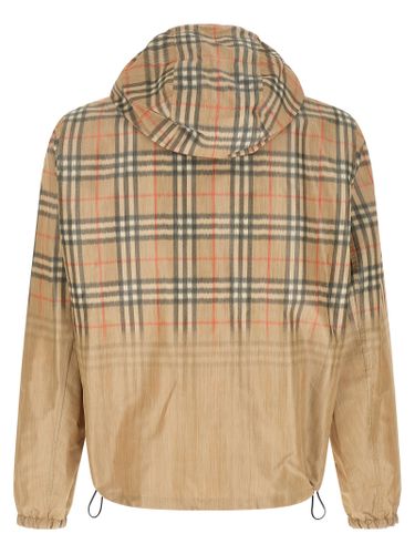 Viscose Shell Men's Jacket - Burberry - Modalova