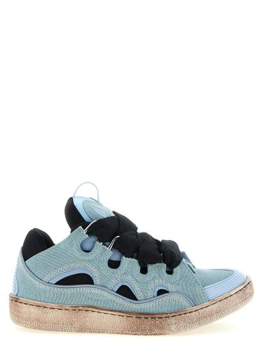 Cotton Athletic Men's Sneakers - Lanvin - Modalova
