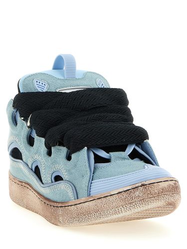 Cotton Athletic Men's Sneakers - Lanvin - Modalova