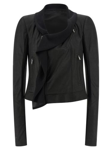 Lamb Leather Leather Women's Jacket - Rick Owens - Modalova