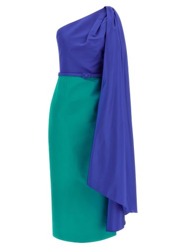 Silk Midi Women's Dress - Carolina Herrera - Modalova