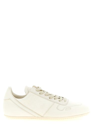 Lamb Leather Low Top Men's Sneakers - Rick Owens - Modalova