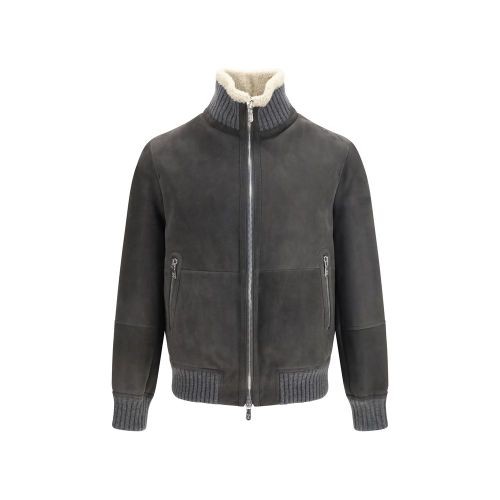 Wool Oves Aries Full-Length Men's Jacket - Brunello Cucinelli - Modalova