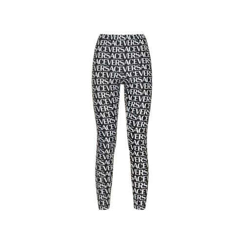 Elastane Women's Leggings - Versace - Modalova