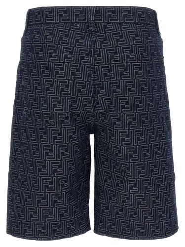 Cotton Bermuda Men's Shorts - Fendi - Modalova