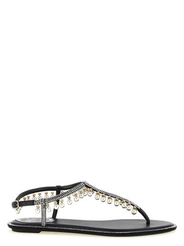 Viscose Flat Women's Sandals - RENE CAOVILLA - Modalova