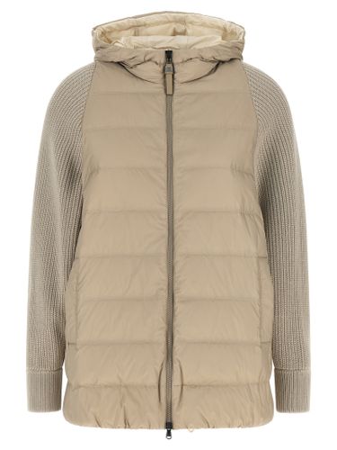 Polyester Full-Length Women's Jacket - Brunello Cucinelli - Modalova