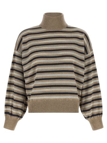 Virgin Wool Women's Cardigan - Brunello Cucinelli - Modalova