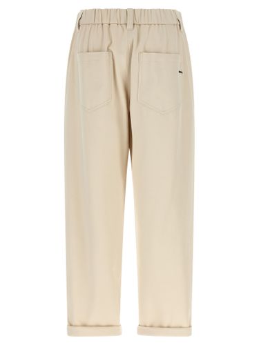 Cotton Casual Women's Pants - Brunello Cucinelli - Modalova