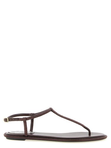 Viscose Flat Women's Sandals - RENE CAOVILLA - Modalova