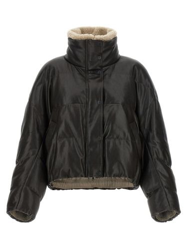 Lamb Leather Leather Women's Jacket - Brunello Cucinelli - Modalova