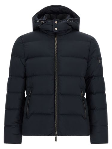 MooRER Blue Wool Men's Bomber - MooRER - Modalova