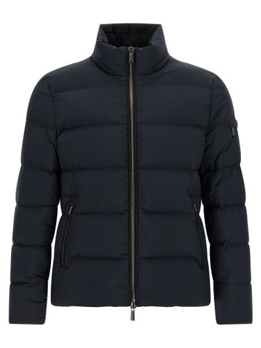 MooRER Blue Wool Men's Bomber - MooRER - Modalova
