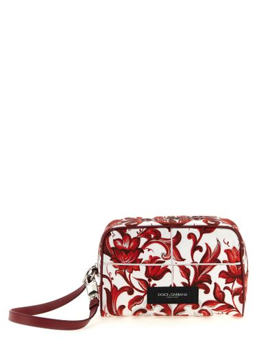 Calfskin Men's Handbag - Dolce & Gabbana - Modalova