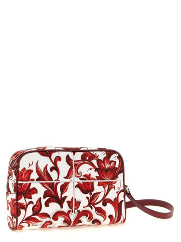 Calfskin Men's Handbag - Dolce & Gabbana - Modalova