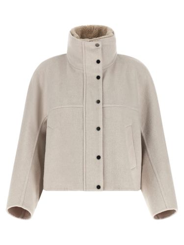Virgin Wool Women's Coat - Brunello Cucinelli - Modalova