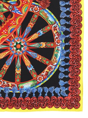 Silk Women's Scarf - Dolce & Gabbana - Modalova