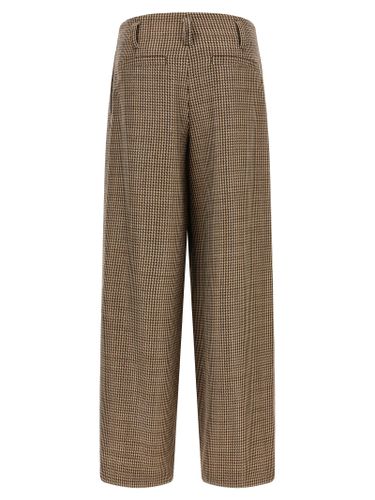 Virgin Wool Flared Women's Pants - Brunello Cucinelli - Modalova