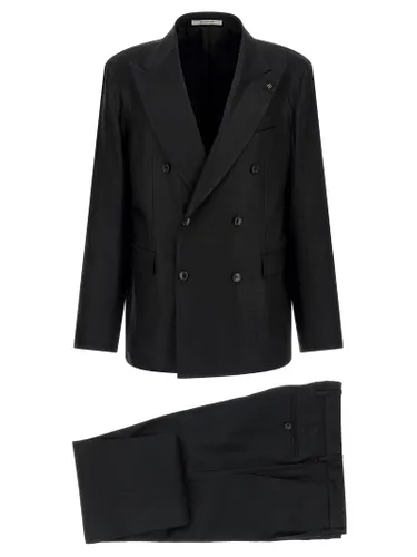 Linen Two-Piece Men's Suit - Tagliatore - Modalova