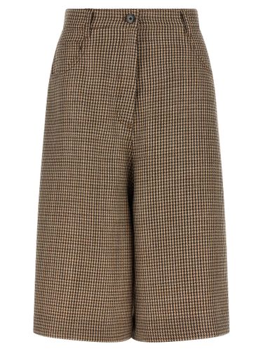 Virgin Wool Bermuda Women's Shorts - Brunello Cucinelli - Modalova