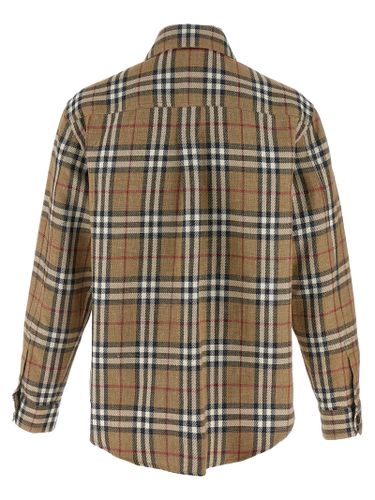 Burberry Brown Cotton Men's Blouse - Burberry - Modalova