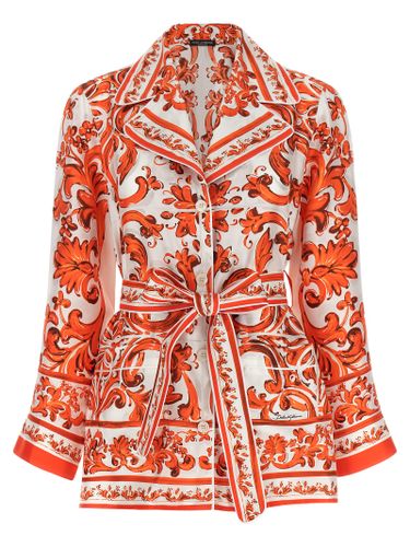 Silk Women's Blouse - Dolce & Gabbana - Modalova