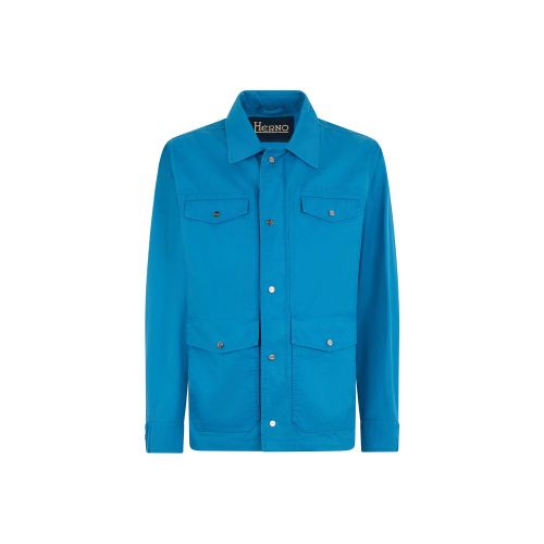 Cotton Shell Jacket Clothing - Men - Herno - Modalova