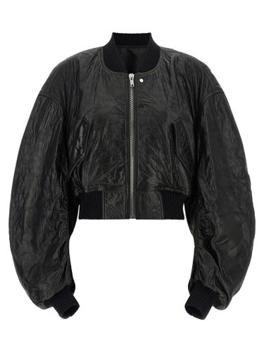 Lamb Leather Leather Women's Jacket - Rick Owens - Modalova