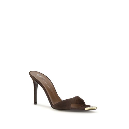 Calf Leather Bos Taurus Stiletto Heel Women's Sandals - Giuseppe Zanotti - Modalova
