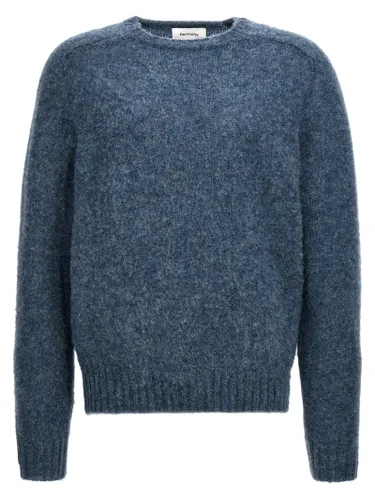 Harmony Blue Wool Men's Cardigan - Harmony - Modalova