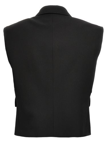 Silk Sleeveless Women's Jacket - Dolce & Gabbana - Modalova