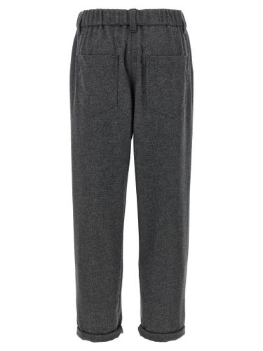 Virgin Wool Casual Women's Pants - Brunello Cucinelli - Modalova