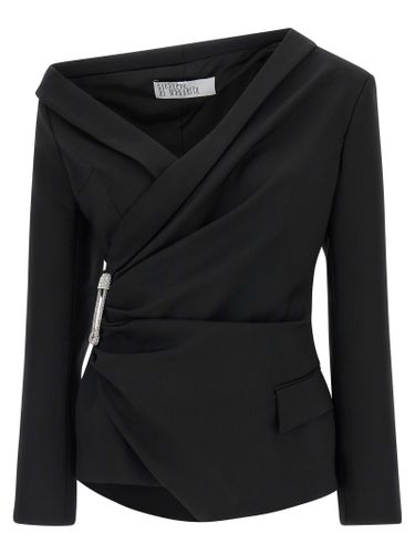 Virgin Wool Women's Blazer - Giuseppe Di Morabito - Modalova