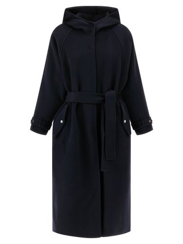 PINKO Blue Polyamide Women's Coat - PINKO - Modalova