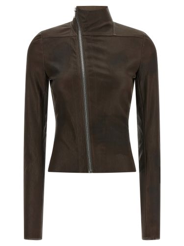 Lamb Leather Leather Women's Jacket - Rick Owens - Modalova